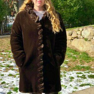 Faux Fur Coat